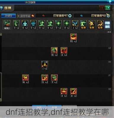 dnf连招教学,dnf连招教学在哪