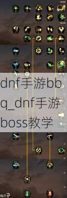 dnf手游bbq_dnf手游boss教学