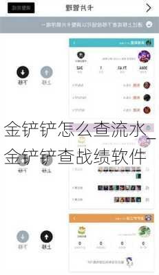 金铲铲怎么查流水_金铲铲查战绩软件