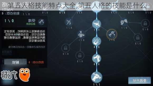 第五人格技能特点大全,第五人格的技能是什么