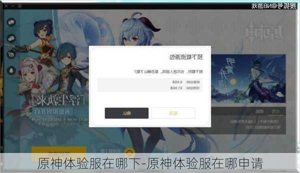 原神体验服在哪下-原神体验服在哪申请