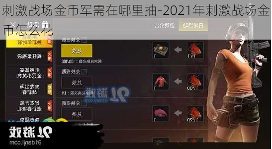 刺激战场金币军需在哪里抽-2021年刺激战场金币怎么花