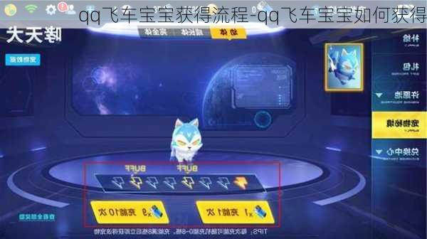 qq飞车宝宝获得流程-qq飞车宝宝如何获得