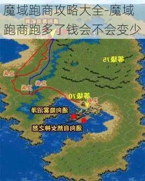 魔域跑商攻略大全-魔域跑商跑多了钱会不会变少