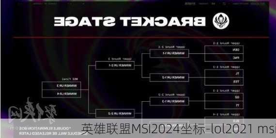 英雄联盟MSI2024坐标-lol2021 msi