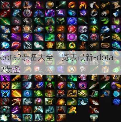 dota2装备大全一览表最新-dota2装备