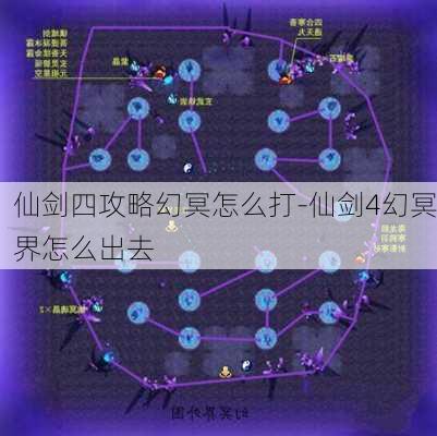 仙剑四攻略幻冥怎么打-仙剑4幻冥界怎么出去