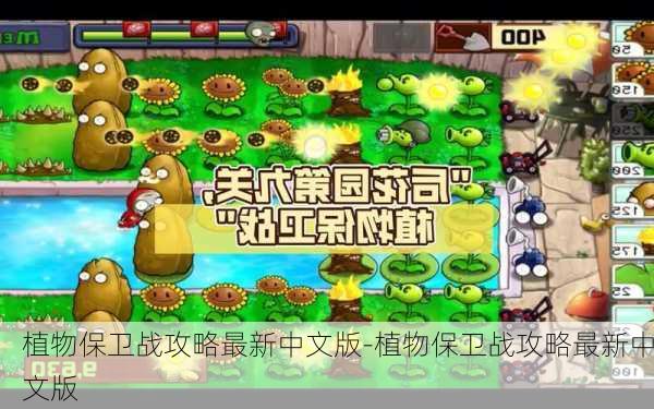 植物保卫战攻略最新中文版-植物保卫战攻略最新中文版