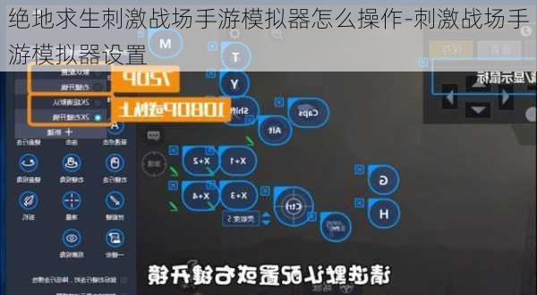 绝地求生刺激战场手游模拟器怎么操作-刺激战场手游模拟器设置