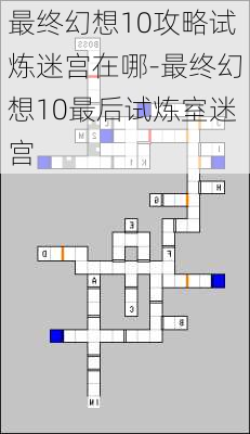 最终幻想10攻略试炼迷宫在哪-最终幻想10最后试炼室迷宫