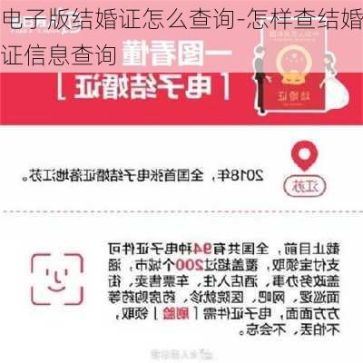 电子版结婚证怎么查询-怎样查结婚证信息查询